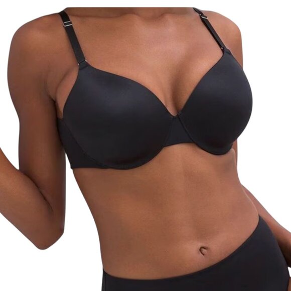 Soma Vanishing Back Full Coverage Underwire Bra – Black – 36DD - Picture 2 of 6